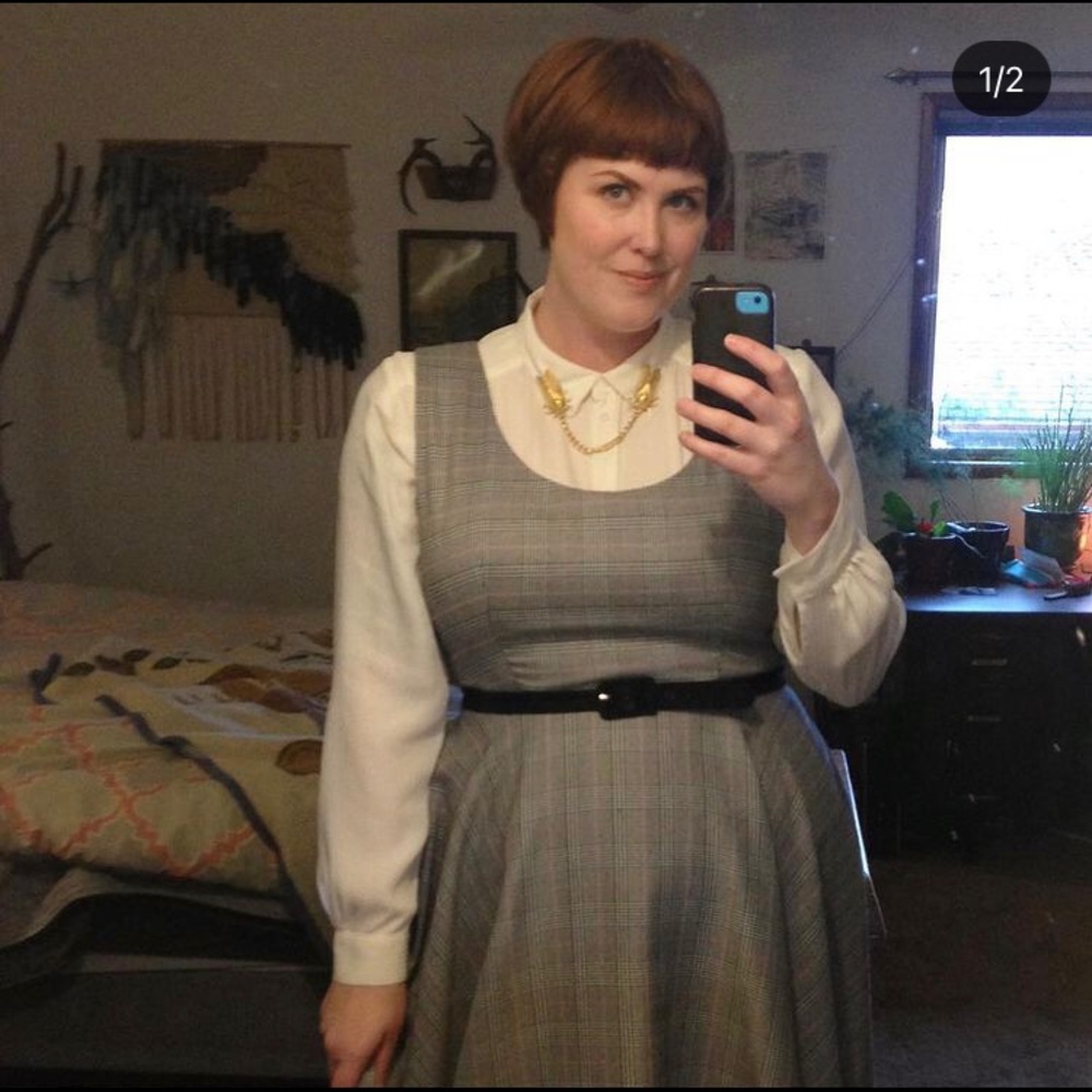 Custom Plaid Dress